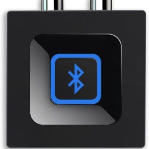 Esinkin adaptador de audio Bluetooth para reproducción de música en sistema de sonido, adaptador