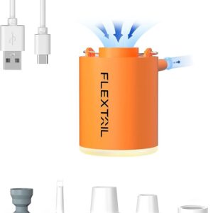 FLEXTAILGEAR Bomba de aire portátil para inflables