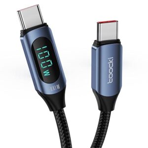 Cable USB C a USB C de 6.6 pies tipo C de carga rápida