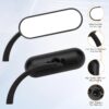LKV Mini espejos retrovisores ovalados para motocicleta - Imagen 5