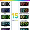 Relojes despertadores, reloj digital de noche con luz nocturna - Imagen 3