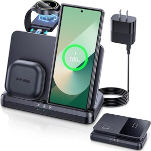 LK Cargador inalámbrico para estación de carga Samsung