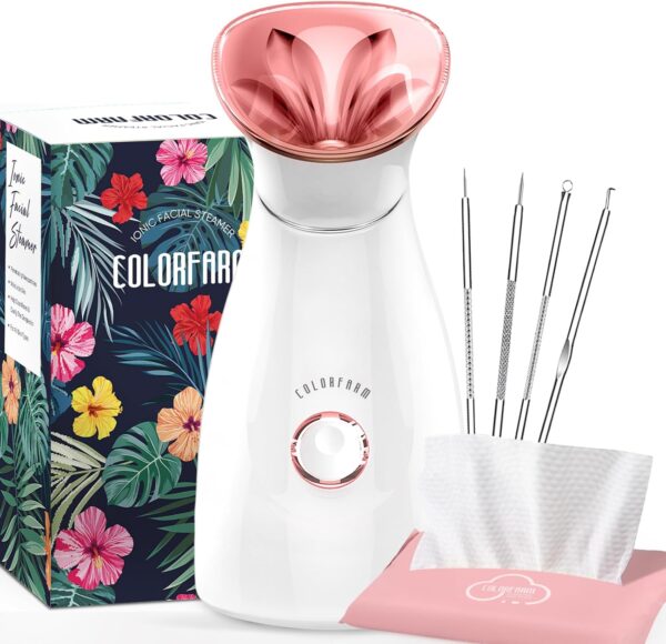 Vaporizador facial nano-iónico, vapor caliente para sauna o SPA casero