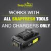 SnapFresh Batería de iones de litio de 20 V - Imagen 4