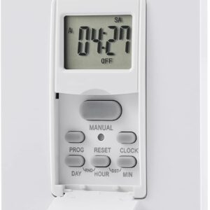 DEWENWILS Interruptor de temporizador de pared interior para luz