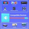 Switch Dock para Nintendo Switch Estación de acoplamiento 4K - Imagen 4