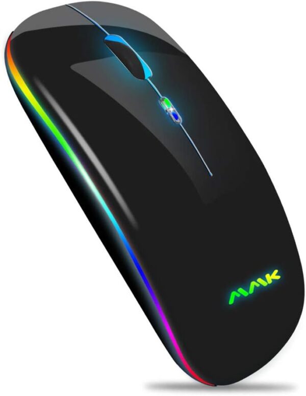 Mouse con Bluetooth delgado de doble modo