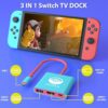 Switch Dock para Nintendo Switch Estación de acoplamiento 4K - Imagen 3