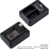 JJC DMW-BLF19 y DMW-BLK22 Cargador de batería USB de doble ranura - Imagen 5