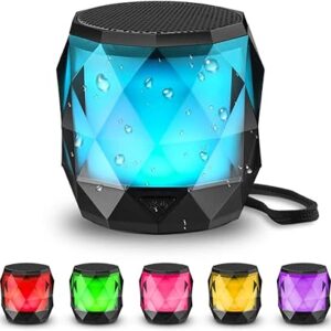 LFS Altavoz Bluetooth portátil con luces