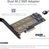 Adaptador dual M.2 PCIE para SATA - Imagen 3