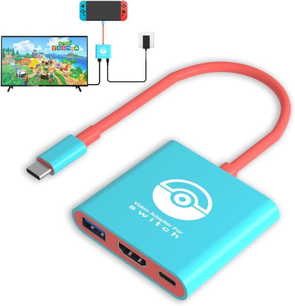 Switch Dock para Nintendo Switch Estación de acoplamiento 4K