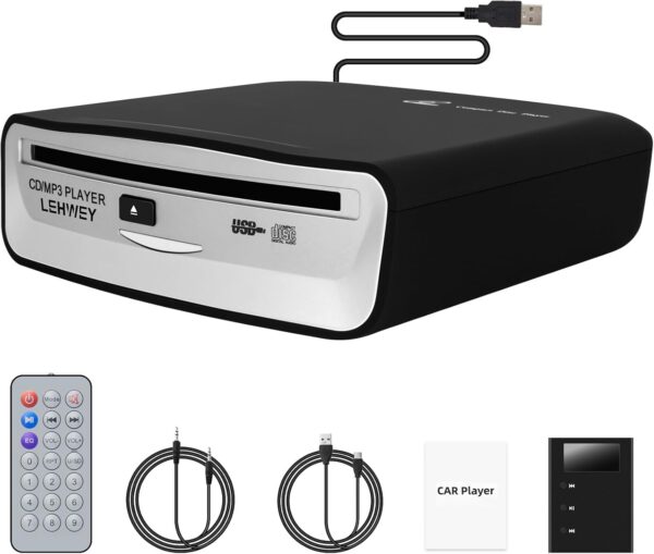 Reproductor de CD universal externo para automóvil