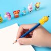 adornos para lápices, de animales, con clip, niños(40 piezas) - Imagen 2