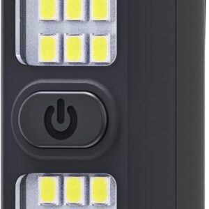 Linterna con clip, luz de correr para corredores