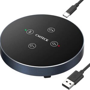 Altavoces para computadora CMTECK con micrófono