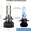Faros LED para coche con controlador incorporado - Imagen 5