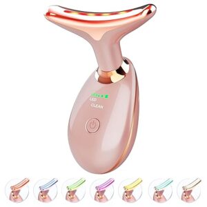 Masajeador facial y cuello a base de luz