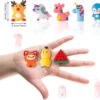 adornos para lápices, de animales, con clip, niños(40 piezas) - Imagen 3