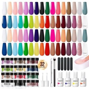 MEFA - Juego de esmaltes de uñas de gel