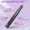 Taladro de uñas eléctrico inalámbrico profesional - Imagen 4