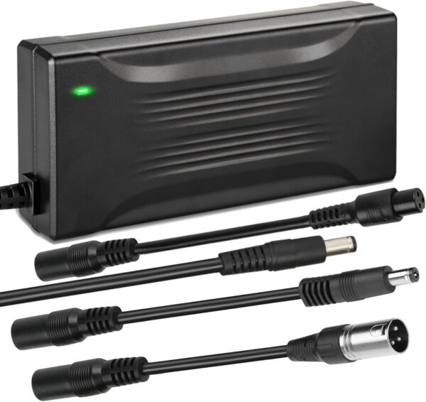 Cargador de 54.6V 3A para batería de iones de litio de 48V