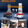 SEALIGHT Bombilla LED H8/H16/H11 - Imagen 4