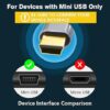 AGVEE cables mini USB - Imagen 5