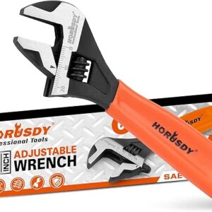 HORUSDY Llave inglesa ajustable de 6 pulgadas
