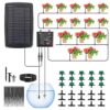 Sistema solar de riego por goteo para jardín, kits de riego por goteo automático - Imagen 5