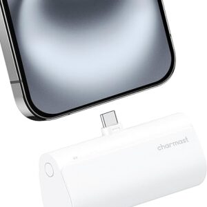 Charmast Cargador portátil pequeño para iPhone 16/15