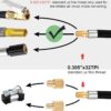Adaptador de manguera de inflador de neumáticos - Imagen 4