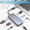 XAOSUN [10Gbps] Adaptador USB C - Imagen 3