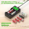 EBL Universal 18650 Battery Charger - Imagen 5