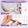 Taladro de uñas eléctrico inalámbrico profesional - Imagen 2