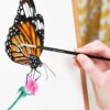 Juego de pintura acrílica en lienzo, 24 colores - Imagen 2