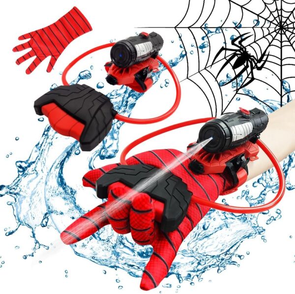 disparo araña, juego lucha contra el agua
