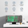 Reloj despertador de proyección digital con pantalla - Imagen 4