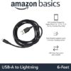 Amazon Basics cable USB-A a Lightning - Imagen 5