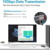 XAOSUN [10Gbps] Adaptador USB C - Imagen 5
