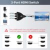 Divisor de interruptor HDMI 2.1 de 8K - Imagen 4