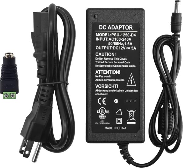 Adaptador de fuente de alimentación de 12V