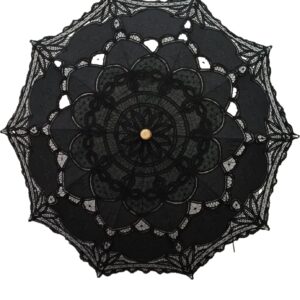 Sombrilla de encaje hecha a mano