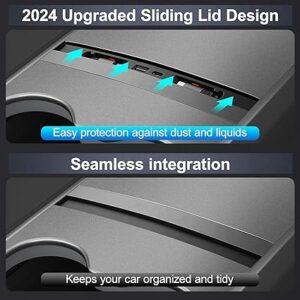 Concentrador USB retráctil para Tesla