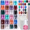 Paquete de 24 uñas cortas a presión - Imagen 4