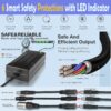 Cargador de 54.6V 3A para batería de iones de litio de 48V - Imagen 3
