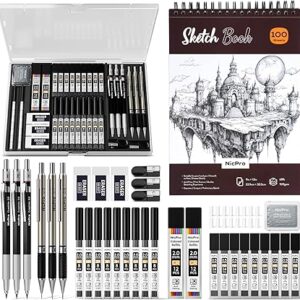 Nicpro Kit de suministros de dibujo artístico