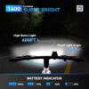 Luces de bicicleta, luces de bicicleta superbrillantes - Imagen 4