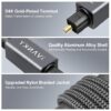 IVANKY Cable de audio óptico de 10 pies de largo - Imagen 4