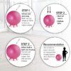 Pelota de equilibrio para niños - Imagen 2